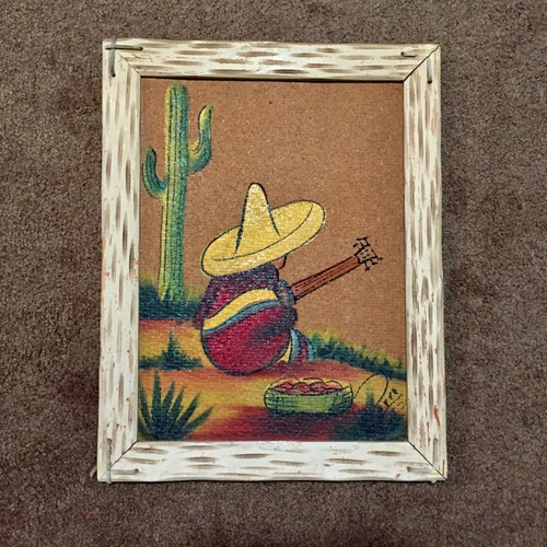 Vintage mexican painting - mexican, of